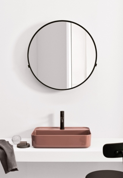 Umywalka ceramiczna Prostokątna Shui Comfort ceramika cielo