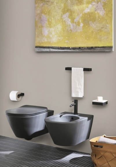 bidet ceramiczny szary wiszący ceramika cielo mare